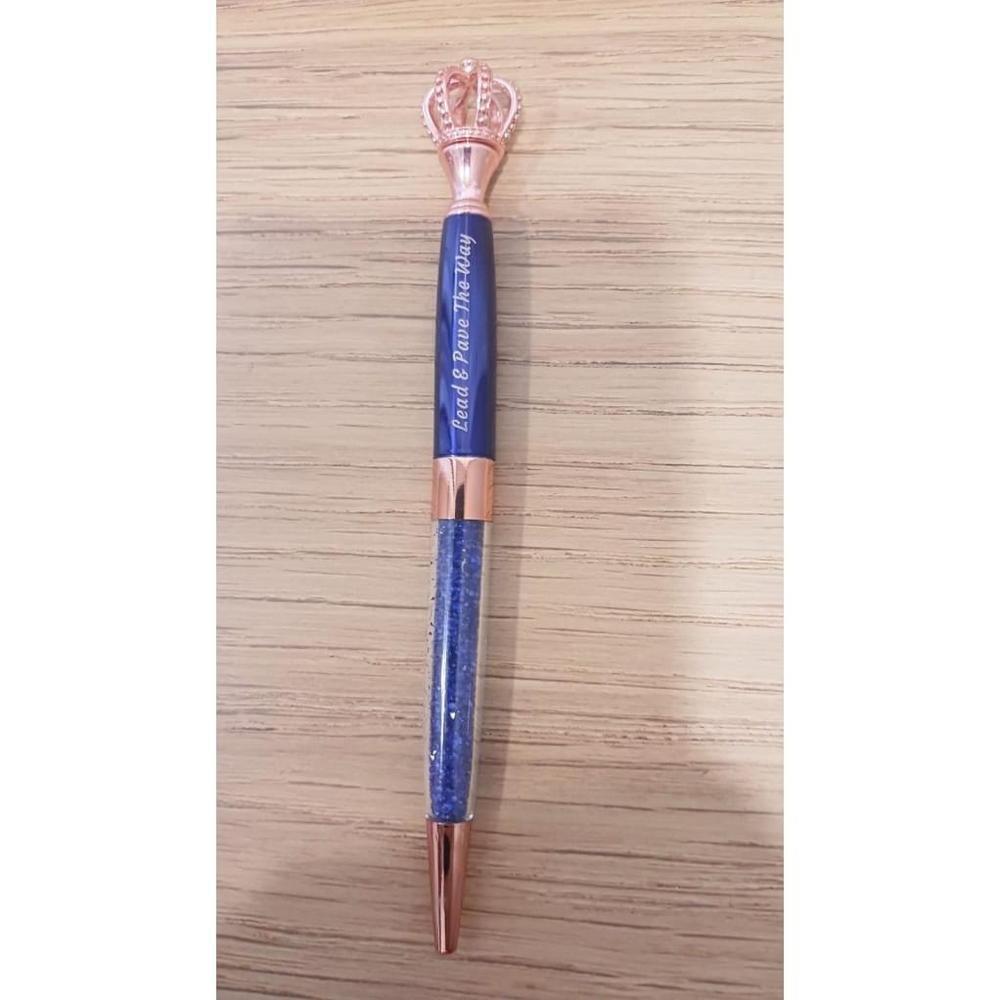 Positivity Quote Pen In Blue